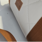 Prenosná taška pre psa Golden dog Lux - biela